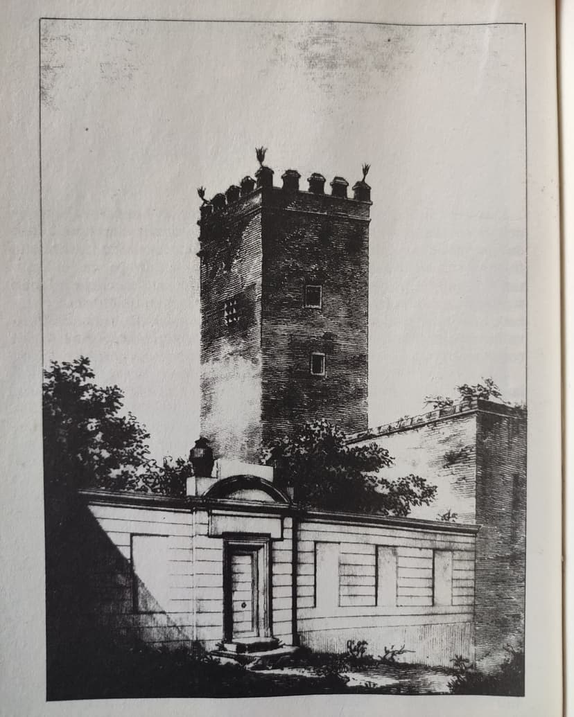 Dettaglio della Torre dei Capocci